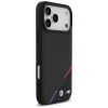 BMW M Carbon Tricolor Line MagSafe case voor iPhone 17 Pro Max zwart