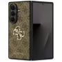 Guess Big 4G Logo Classic case voor Samsung Galaxy Z Fold7, bruin