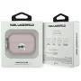 KARL LAGERFELD Monogram Karl Head-hoesje voor AirPods Pro 3, roze