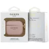 Guess siliconen Glitter Ring-hoesje voor AirPods Pro 3, roze
