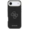 Guess FW Resin Logo-hoesje voor iPhone Air, zwart