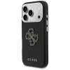 Guess FW Resin Logo backcover voor Apple iPhone 17 Pro, zwart