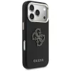 Guess FW Resin Logo backcover voor Apple iPhone 17 Pro, zwart