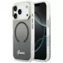Guess IML Gradient Script Metal MagSafe-hoesje voor Apple iPhone 17 Pro Max, zwart