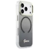 Guess IML Gradient Script Metal MagSafe-hoesje voor Apple iPhone 17 Pro Max, zwart