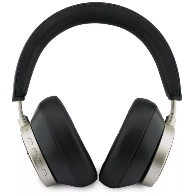 Guess 4G Triangle Logo draadloze Bluetooth 5.4 over-ear hoofdtelefoon met ENC, zwart