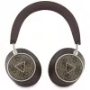 Guess 4G Triangle Logo draadloze Bluetooth 5.4 on-ear hoofdtelefoon met ENC - bruin