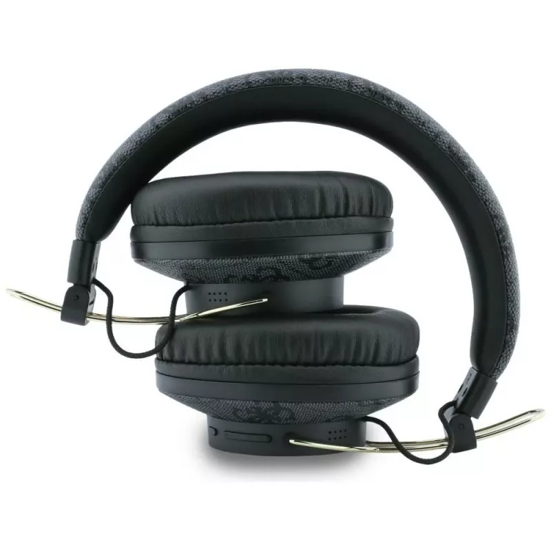 Guess Triangle Logo Bluetooth ENC over-ear hoofdtelefoon zwart