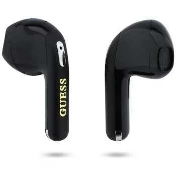 Guess Gold Line Triangle TWS Bluetooth-oordopjes met oplaadcase (zwart)