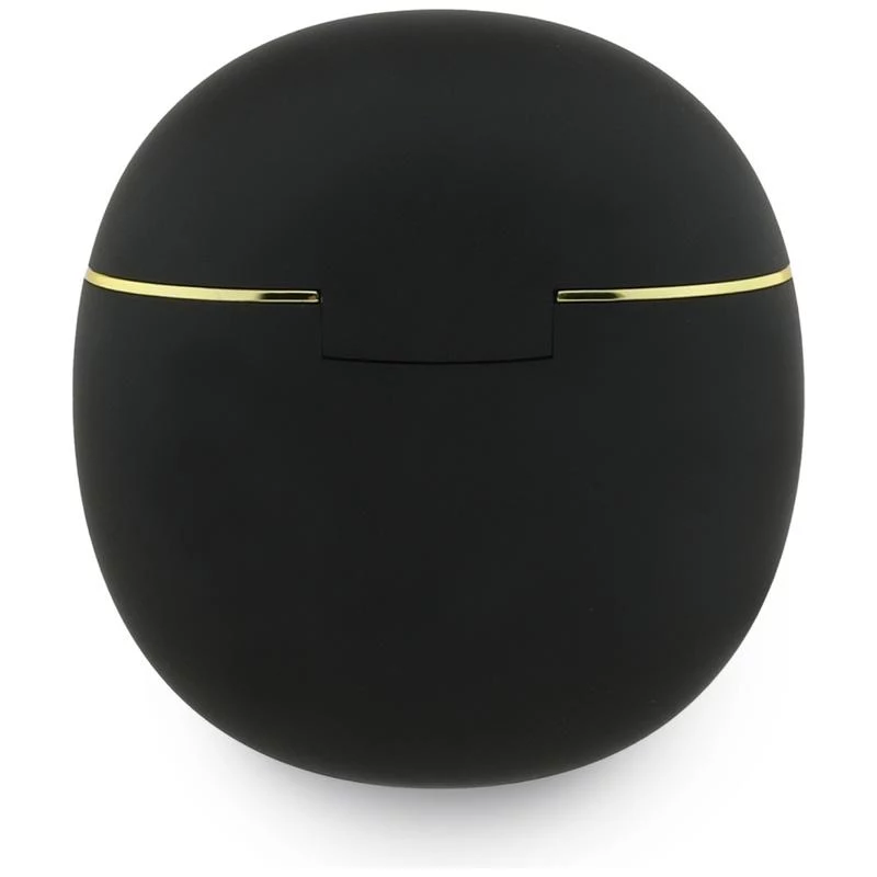 Guess Gold Line Triangle TWS Bluetooth-oordopjes met oplaadcase (zwart)