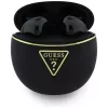 Guess Gold Line Triangle TWS Bluetooth-oordopjes met oplaadcase (zwart)