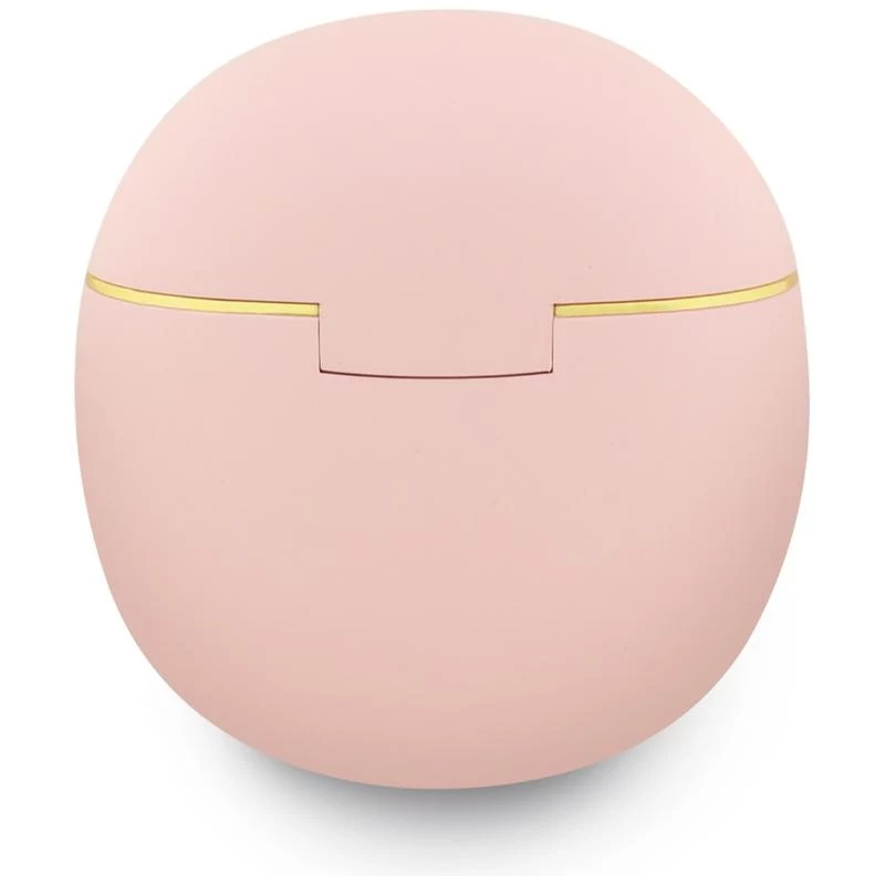 Guess Gold Line Triangle True Wireless Stereo Bluetooth-oordopjes met oplaadcase (roze)