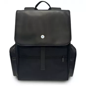 BMW Side Pockets Metal Logo 15 laptoprugzak zwart
