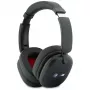 BMW over-ear Bluetooth-hoofdtelefoon met opgedrukte logo's, zwart