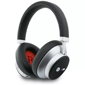 BMW M Carbon Metal Logo Bluetooth ENC over-ear hoofdtelefoon zilver