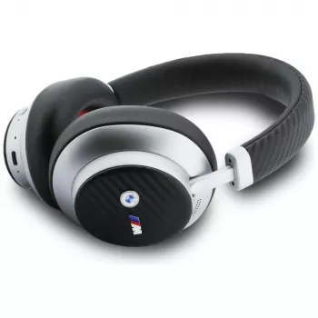 BMW M Carbon Metal Logo Bluetooth ENC over-ear hoofdtelefoon zilver
