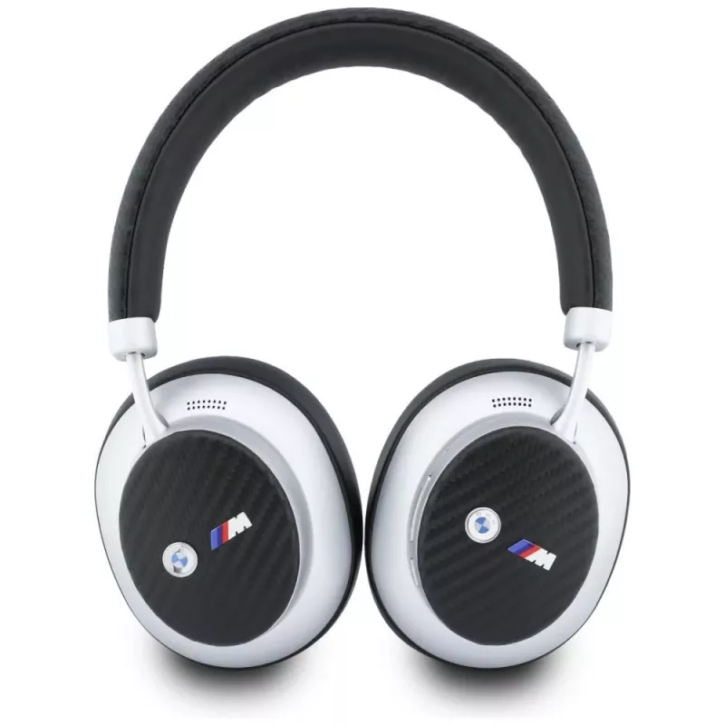 BMW M Carbon Metal Logo Bluetooth ENC over-ear hoofdtelefoon zilver