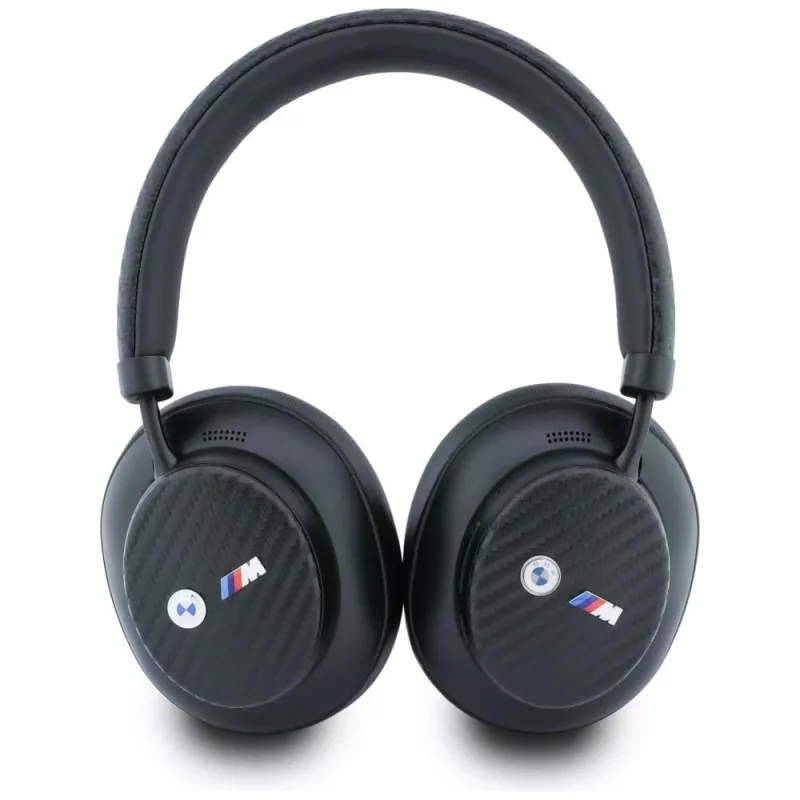 BMW M Carbon Metal Logo Bluetooth ENC over-ear hoofdtelefoon zwart