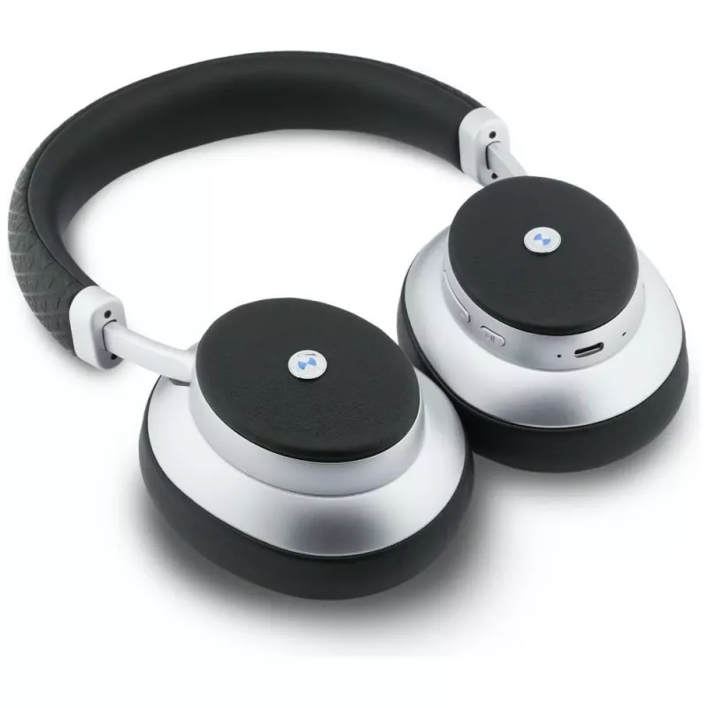 BMW Metal Logo MK Bluetooth ENC over-ear hoofdtelefoon zilver