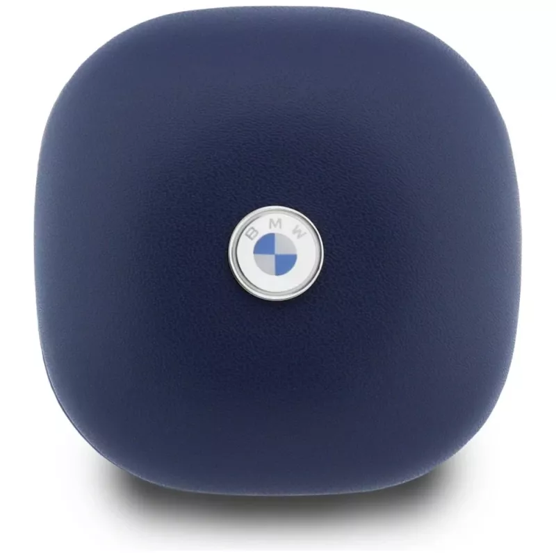 BMW LeatherMetal Logo ENC TWS Bluetooth oordopjes marineblauw