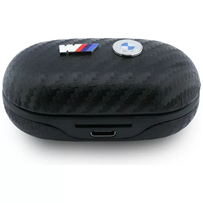 BMW Bluetooth TWS-oordopjes Carbon Metal Logo ENC zwart
