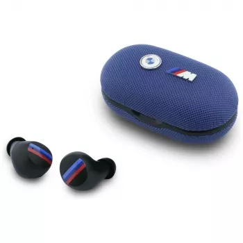 BMW M Metal Logo TWS Bluetooth 5.3-oordopjes met ENC, blauw