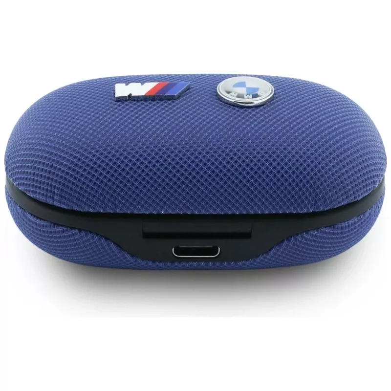 BMW M Metal Logo TWS Bluetooth 5.3-oordopjes met ENC, blauw
