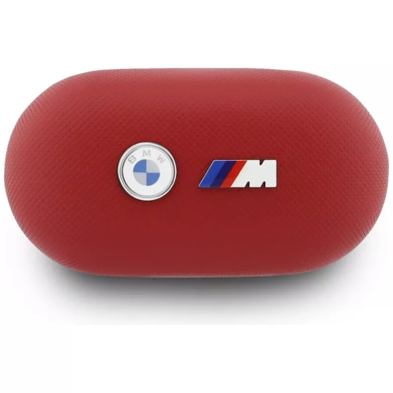 BMW M Metal Logo TWS Bluetooth-oordopjes met ENC, rood
