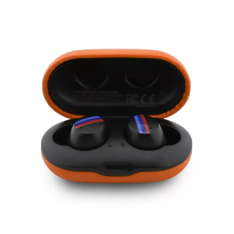 BMW M Metal Logo TWS Bluetooth 5.3-oordopjes met ENC - oranje