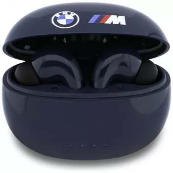BMW Bluetooth TWS-oordopjes navy met opgedrukt logo
