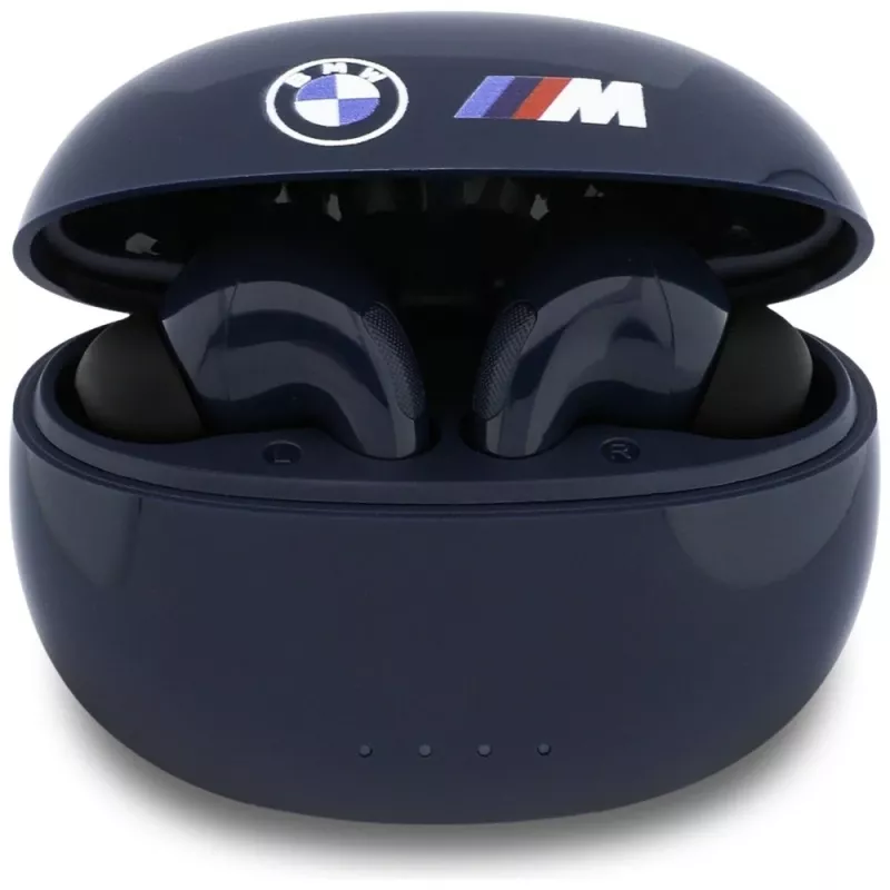 BMW Bluetooth TWS-oordopjes navy met opgedrukt logo