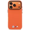 BMW M Metal Logo MagSafe-hoesje voor iPhone 17 Pro oranje