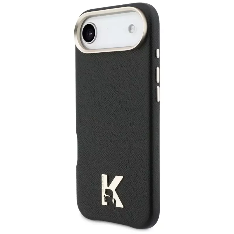 Karl Lagerfeld Karl Head Logo MagSafe-hoesje voor iPhone Air, zwart
