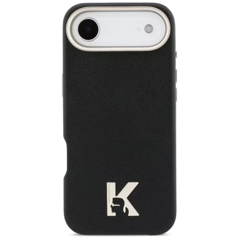 Karl Lagerfeld Karl Head Logo MagSafe-hoesje voor iPhone Air, zwart