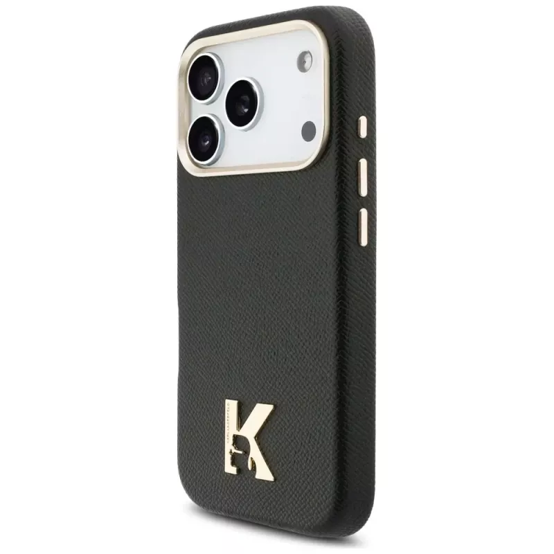 Karl Lagerfeld Karl Head Logo MagSafe-hoesje voor Apple iPhone 17 Pro, zwart