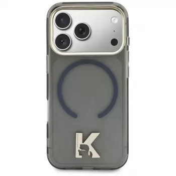 Karl Lagerfeld IML K Head Logo MagSafe-hoesje voor iPhone 17 zwart