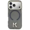KARL LAGERFELD IML K Head Logo MagSafe-hoesje voor iPhone 17 Pro, zwart