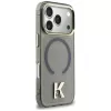 KARL LAGERFELD IML K Head Logo MagSafe-hoesje voor iPhone 17 Pro, zwart