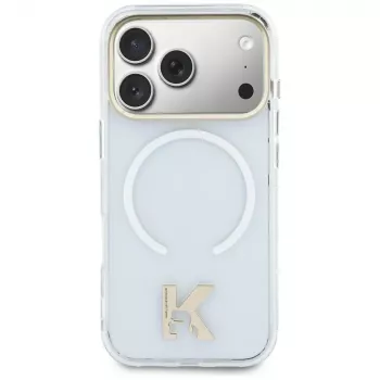 Karl Lagerfeld IML K Head Logo MagSafe-hoesje voor iPhone Air, transparant