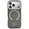 KARL LAGERFELD IML KL Script Logo MagSafe-hoesje voor Apple iPhone 17 Pro, zwart