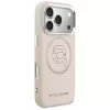 KARL LAGERFELD K Head Point Logo MagSafe-hoesje voor iPhone 17 Pro Max, roze