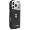 Karl Lagerfeld Point & Choupette Sketch MagSafe-hoesje voor iPhone 17 Pro, zwart