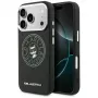 KARL LAGERFELD Point & Choupette Sketch MagSafe-hoesje voor iPhone 17 Pro Max, zwart