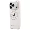 Karl Lagerfeld Point & Choupette Sketch MagSafe-hoesje voor Apple iPhone 17 Pro, roze