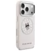 Karl Lagerfeld Point & Choupette Sketch MagSafe-hoesje voor iPhone 17 Pro Max, roze