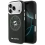 KARL LAGERFELD Point & Karl Sketch MagSafe-hoesje voor iPhone 17 Pro, zwart