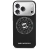 KARL LAGERFELD Point & Karl Sketch MagSafe-hoesje voor iPhone 17 Pro Max - zwart