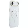 Karl Lagerfeld IML Choupettes KarlScript Logo MagSafe-hoesje voor iPhone Air, transparant