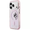 KARL LAGERFELD IML Peekaboo MagSafe-hoesje voor Apple iPhone 17 Pro - roze