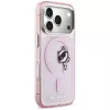 KARL LAGERFELD IML Peekaboo MagSafe-hoesje voor Apple iPhone 17 Pro - roze